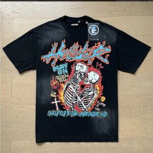 Hellfire Black Graphic Tee